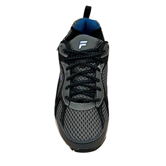 FILA Men\'s Running Sneakers Size 7 Extra Wide Gray-Black Breathable Cushioned main image 12